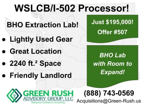 Central WA WSLCB Processor-BHO Lab, Offer #507